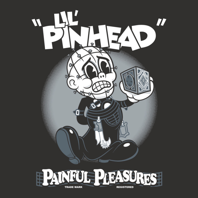 Lil' Pinhead   Creepy Cute Vintage Cartoon Horror   Rubberhose Champion Hoodie by huchakmiezisi | Artistshot