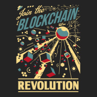 Join The Blockchain Revolution 3/4 Sleeve Shirt | Artistshot