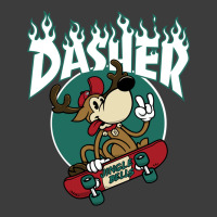 Dasher   Skateboarding Reindeer   Funny Xmas Cartoon Men's Polo Shirt | Artistshot