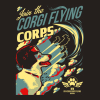 Join The Corgi Flying Corps Tank Top | Artistshot