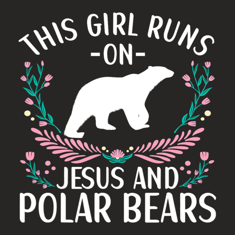 Polar Bear Quote Cool Polar Bears Apparel For Women Girls 3 Ladies Fitted T-Shirt by SCOTTALLENZ | Artistshot