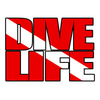 Dive Life  Diver Down Flag Scuba Diving Lifestyle Crop Top | Artistshot