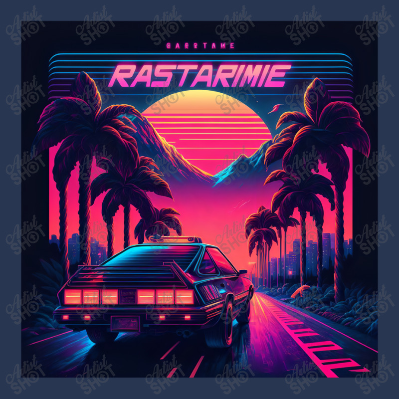 Car Retro Synthwave Men Denim Jacket by Agus Creative | Artistshot