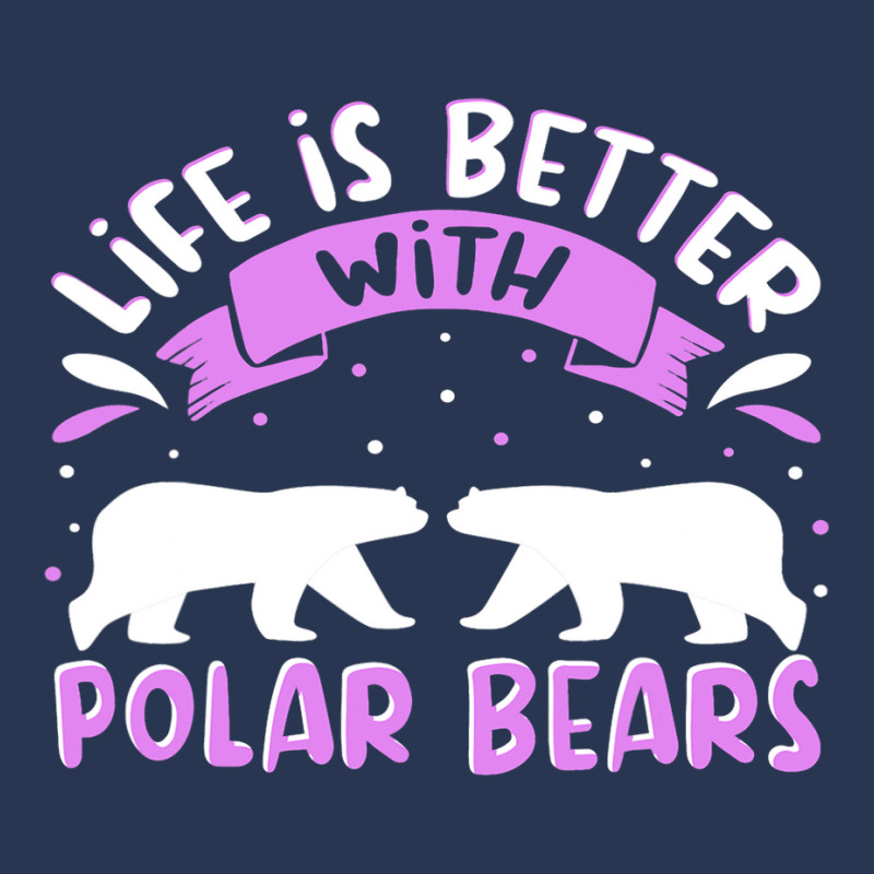 Polar Bear Quote Cool Polar Bears Apparel For Women Girls 6 Ladies Denim Jacket by SCOTTALLENZ | Artistshot