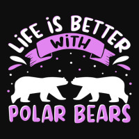 Polar Bear Quote Cool Polar Bears Apparel For Women Girls 6 Crop Top | Artistshot