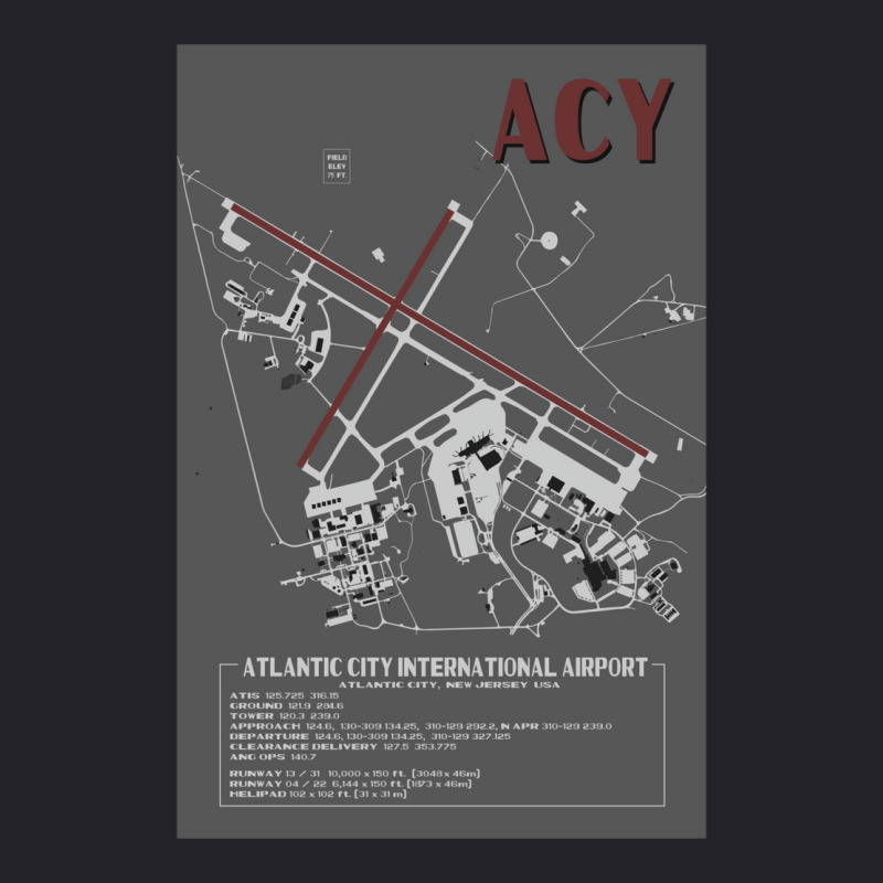 Acy Atlantic City International Airport Diagram Art Unisex Sherpa-Lined Denim Jacket by ruprairosittp | Artistshot