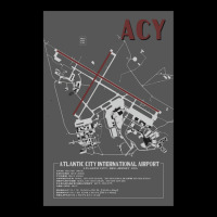 Acy Atlantic City International Airport Diagram Art Fleece Short | Artistshot