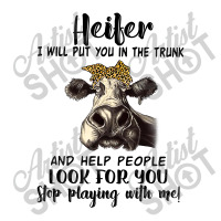 Cow Heifer I Will Put You In The Trunk And Help People Look Foryou Sto Maternity Scoop Neck T-shirt | Artistshot