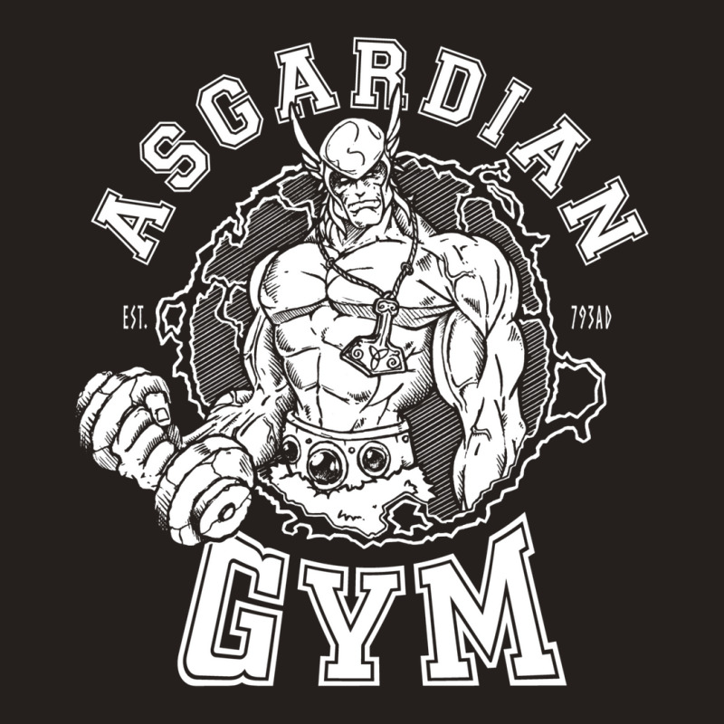 Asgardian Gym   Viking Norse God Gym Tank Top by ghanimshorgok | Artistshot