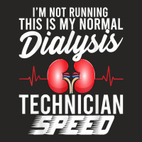 Funny Dialysis Technician Speed Heartbeat Dialysis Tech T Shirt Ladies Fitted T-shirt | Artistshot