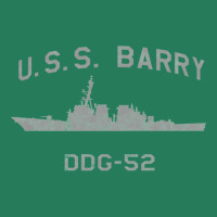 Ddg 52 Uss Barry Us Navy Guided Missile Destroyer Profile Vintage T-shirt | Artistshot