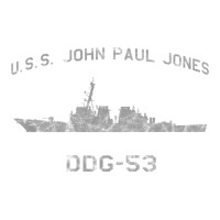 Ddg 53 Uss John Paul Jones Us Navy Guided Missile Destroyer Profile Vi Women's Pajamas Set | Artistshot