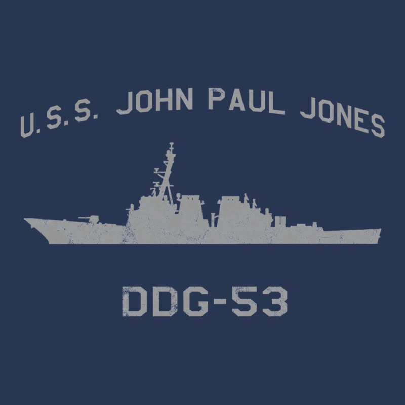 Ddg 53 Uss John Paul Jones Us Navy Guided Missile Destroyer Profile Vi Ladies Denim Jacket by botrenhimix | Artistshot