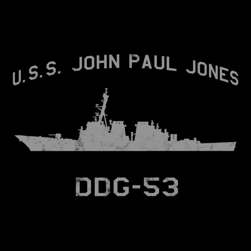 Ddg 53 Uss John Paul Jones Us Navy Guided Missile Destroyer Profile Vi Lightweight Hoodie by botrenhimix | Artistshot