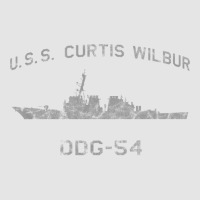 Ddg 54 Uss Curtis Wilbur Us Navy Guided Missile Destroyer Profile Vint Exclusive T-shirt | Artistshot