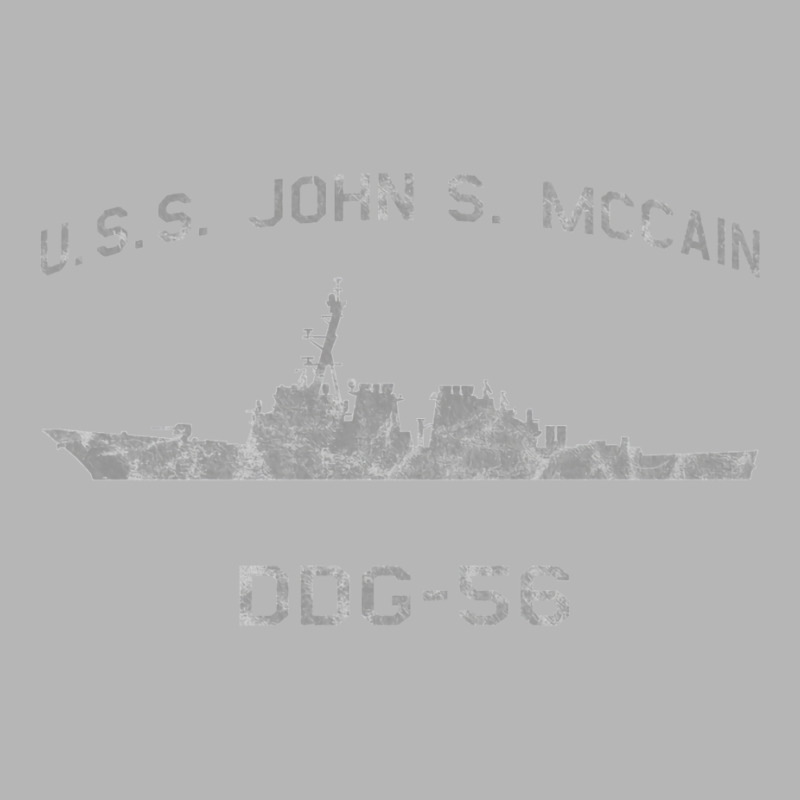 Ddg 56 Uss John S. Mccain Us Navy Guided Missile Destroyer Profile Vin Hoodie & Jogger Set | Artistshot