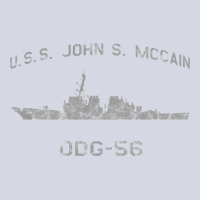 Ddg 56 Uss John S. Mccain Us Navy Guided Missile Destroyer Profile Vin Fleece Short | Artistshot