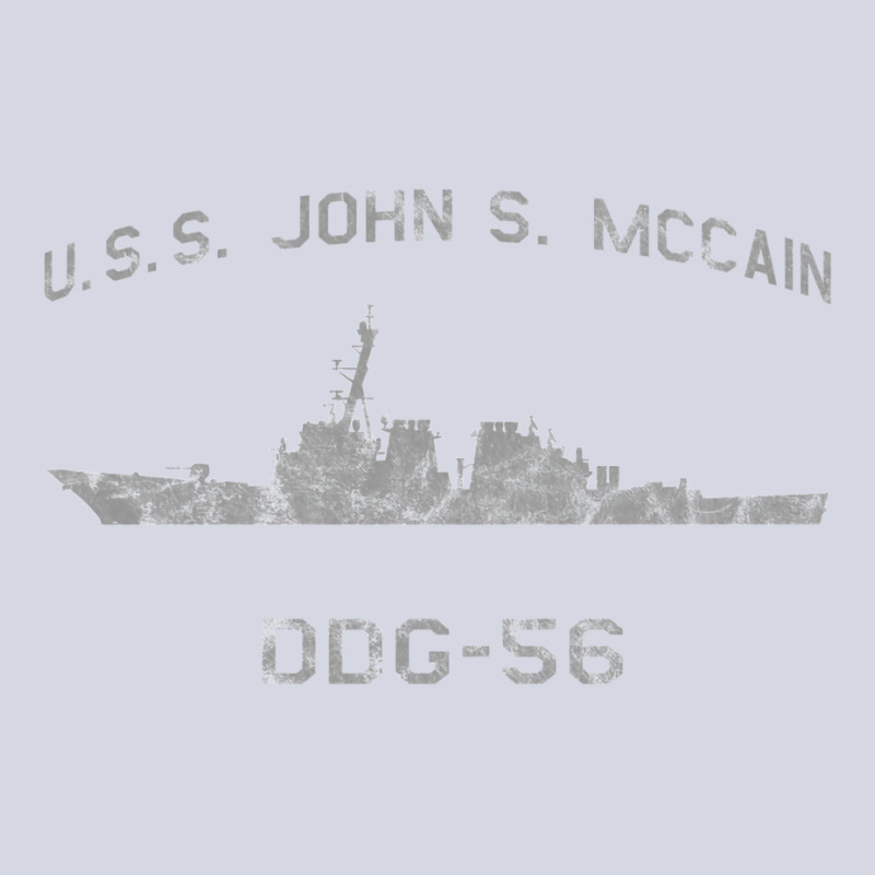 Ddg 56 Uss John S. Mccain Us Navy Guided Missile Destroyer Profile Vin Fleece Short | Artistshot