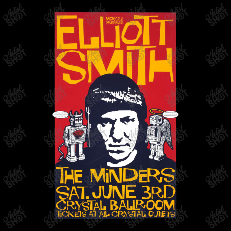 Elliott Smith V-neck Tee | Artistshot