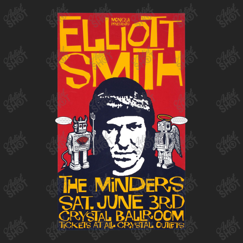 Elliott Smith 3/4 Sleeve Shirt | Artistshot