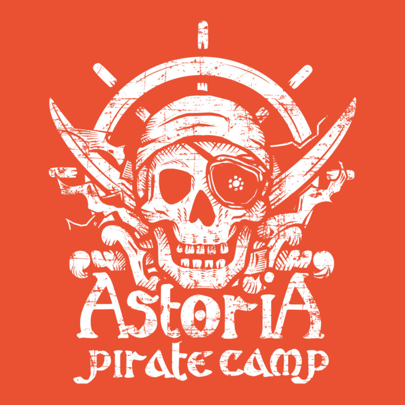 Astoria Pirate Camp Ladies Fitted T-Shirt by ghanimshorgok | Artistshot