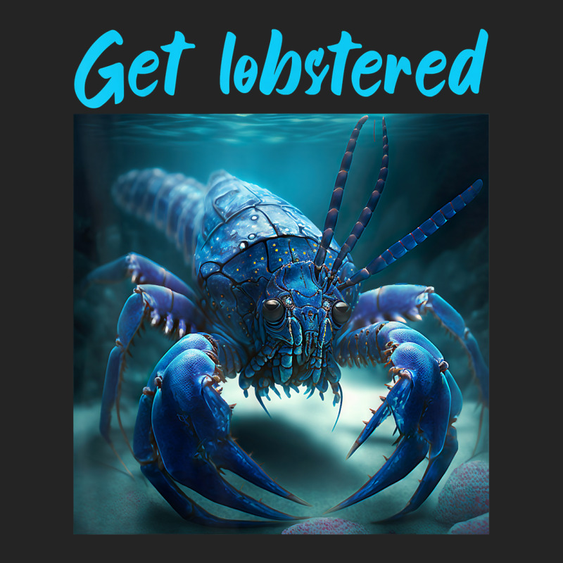 Funny Jumpscare Lobster Meme Blue Crustacean T Shirt 3/4 Sleeve Shirt | Artistshot