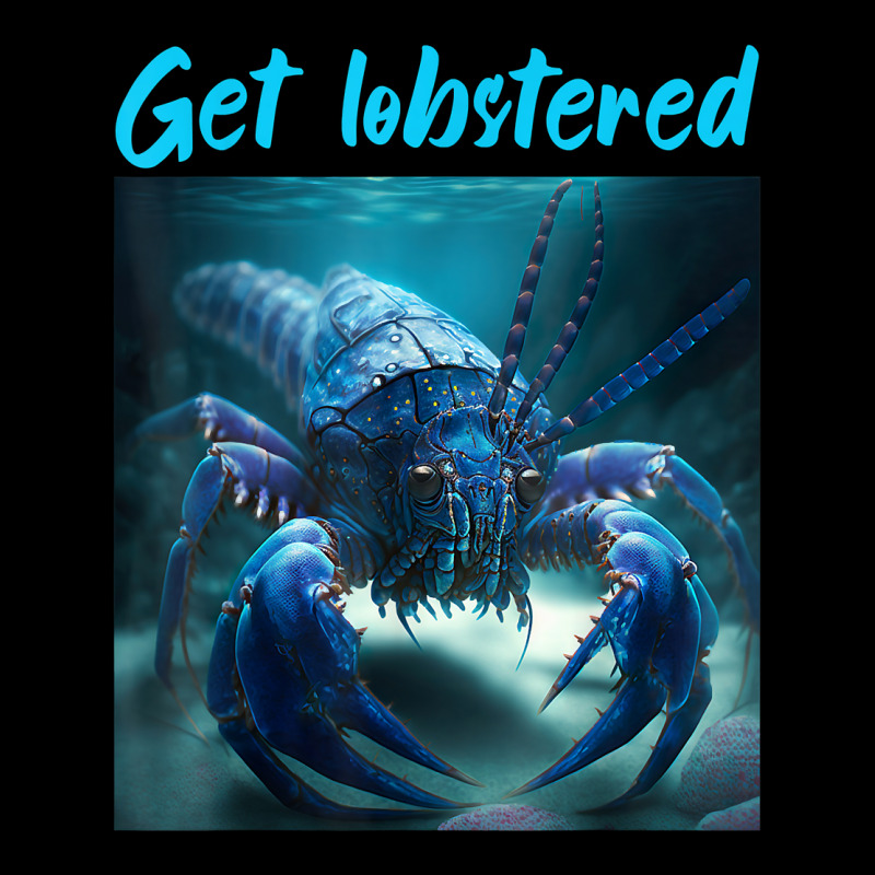 Funny Jumpscare Lobster Meme Blue Crustacean T Shirt Lightweight Hoodie | Artistshot