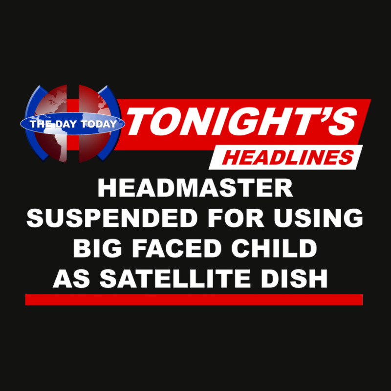 Headmaster Suspended Big Faced Child Satellite Dish Scorecard Crop Tee by daysepocaa | Artistshot