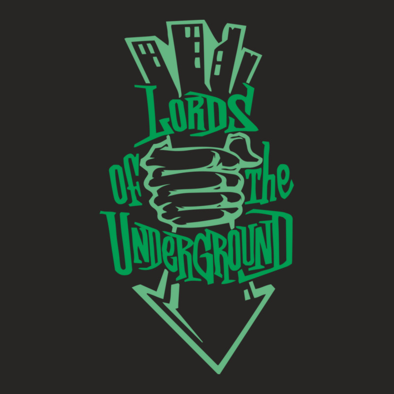 Lords Underground Hip Hop Print Ladies Fitted T-Shirt by SaraBachmann | Artistshot