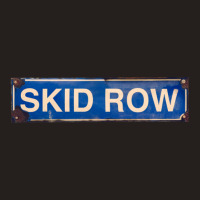 Isolated Skid Row Street Sign Tank Top | Artistshot