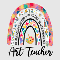 Art Teacher Rainbow Caring Dedicated Loving Vintage T Shirt Unisex Jogger | Artistshot