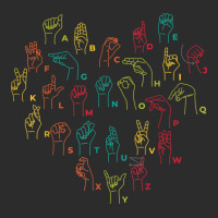 Asl Ily Heart Sign Language Interpreter Deaf Asl Teacher T Shirt Exclusive T-shirt | Artistshot