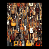 Electric Acoustic Guitar Display Paul Guitar Collage Store Shop Blues  Adjustable Cap | Artistshot