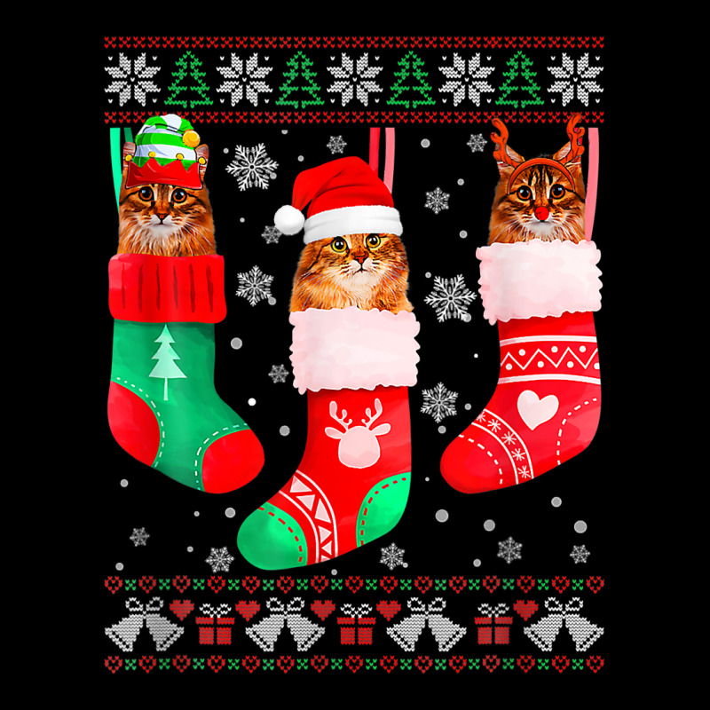 Funny Ugly Christmas Siberian Cat Lovers Cat Owner T Shirt Baby Bibs by latodorjnb | Artistshot