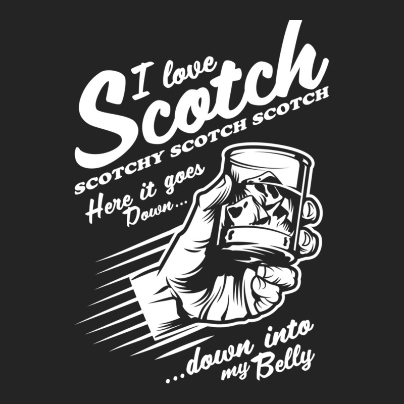 Ron Burgundy I Love Scotch   Scotchy Scotch Scotch 3/4 Sleeve Shirt by enzycahojen | Artistshot