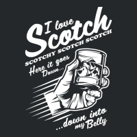 Ron Burgundy I Love Scotch   Scotchy Scotch Scotch Crewneck Sweatshirt | Artistshot