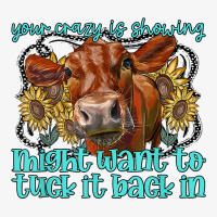 Heifer Sunflower Wanna Tuck That Back In Western Farm Animal T Shirt Ladies Fitted T-shirt | Artistshot