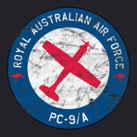 Royal Australian Air Force Pc 9a Airplane Vintage Unisex Sherpa-lined Denim Jacket | Artistshot