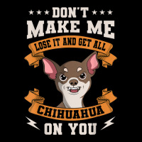 Chihuahua Angry Pet Animal Lover Dog Owner Breeder T Shirt Toddler Sweatshirt | Artistshot