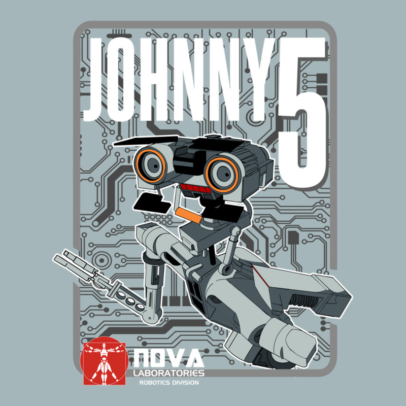 Nova Laboratories Johnny Five Unisex Sherpa-Lined Denim Jacket by direkibantoso | Artistshot