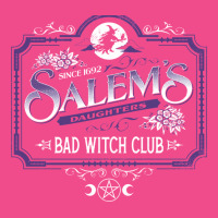 Salem's Daughters   Bad Witch Club   Halloween   Spooky   Goth Crewneck Sweatshirt | Artistshot