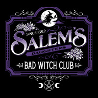 Salem's Daughters   Bad Witch Club   Halloween   Spooky   Goth Unisex Jogger | Artistshot