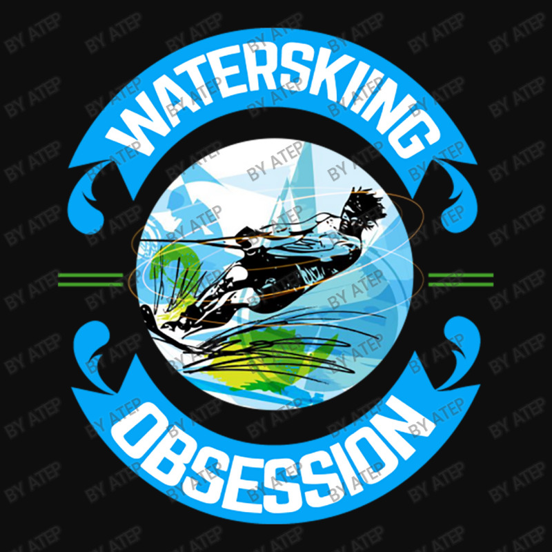 Waterskiing Obsession Crop Top by Atep | Artistshot