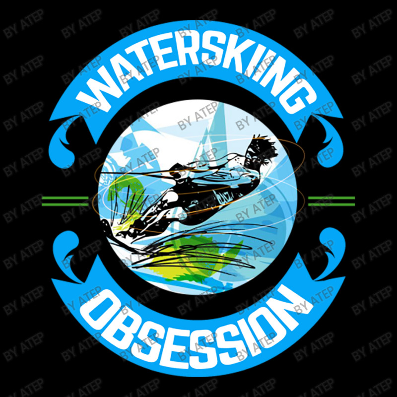 Waterskiing Obsession Maternity Scoop Neck T-shirt by Atep | Artistshot