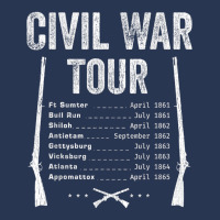 American Civil War Tour Battle Dates Reenactment Gettysburg T Shirt Ladies Denim Jacket | Artistshot