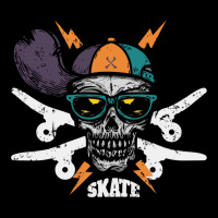 Skateboarding Skull Pocket T-shirt | Artistshot