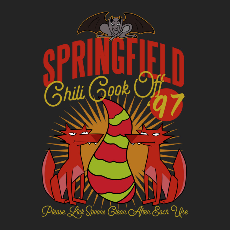 Springfield Chili Cook Off 1997 3/4 Sleeve Shirt by juslinserrax | Artistshot