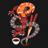 Sushi Dragon Anime Japan Japanese Cuisine Chef Food Lover Flannel Shirt | Artistshot