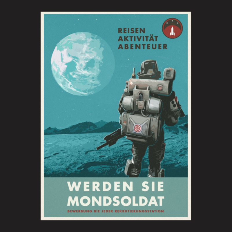 Wolfenstein Propaganda Adventure Poster T-shirt | Artistshot