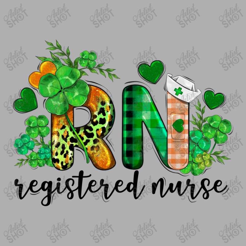 St. Patricks Day Registered Nurse Rn Ladies Fitted T-shirt | Artistshot